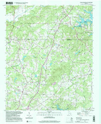 Coal Mountain 1997 topographic map thumbnail