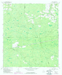 Cogdell 1968 topographic map thumbnail