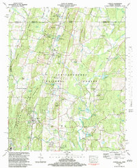 Cohutta 1982 topographic map thumbnail