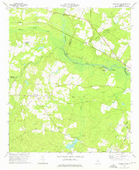 Colemans Lake 1973 topographic map thumbnail