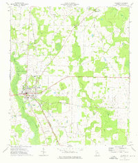 Colquitt 1974 topographic map thumbnail