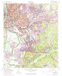 Columbus 1955 topographic map thumbnail