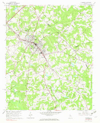 Commerce 1964 topographic map thumbnail