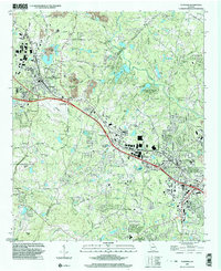 Conyers 1999 topographic map thumbnail