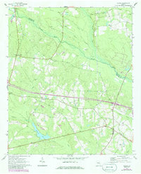 Covena 1970 topographic map thumbnail