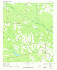 Covena 1970 topographic map thumbnail