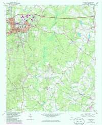 Covington 1964 topographic map thumbnail