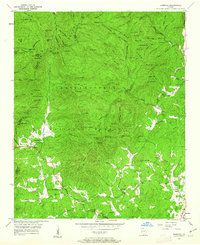 Cowrock 1950 topographic map thumbnail