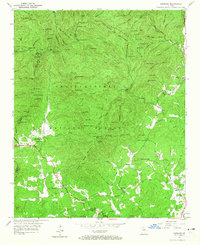 Cowrock 1950 topographic map thumbnail