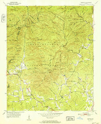 Cowrock 1952 topographic map thumbnail