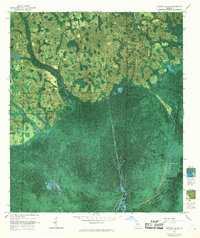 Cravens Island 1966 topographic map thumbnail