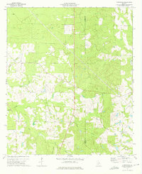 Cuffietown 1972 topographic map thumbnail