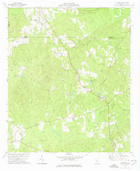 Culloden 1974 topographic map thumbnail