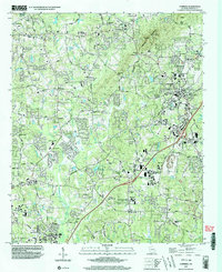 Cumming 1999 topographic map thumbnail