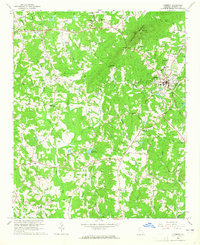 Cumming 1964 topographic map thumbnail