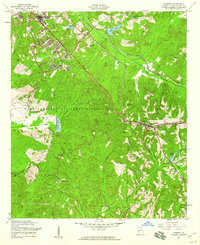 Cusseta 1955 topographic map thumbnail