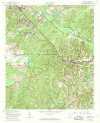 Cusseta 1955 topographic map thumbnail