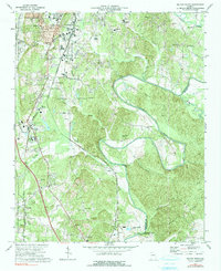 Dalton South 1972 topographic map thumbnail