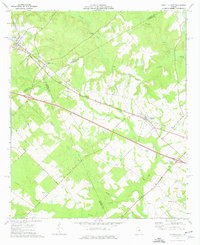 Danville East 1974 topographic map thumbnail