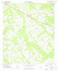Danville West 1974 topographic map thumbnail
