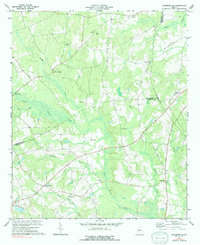Davisboro SE 1973 topographic map thumbnail