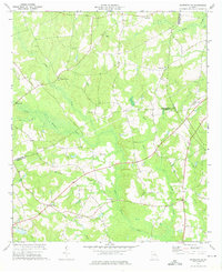 Davisboro SE 1973 topographic map thumbnail