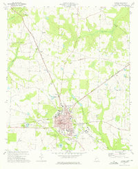 Dawson 1973 topographic map thumbnail