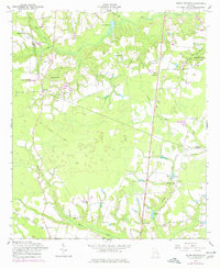 Deans Crossing 1958 topographic map thumbnail