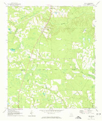 Denton 1971 topographic map thumbnail