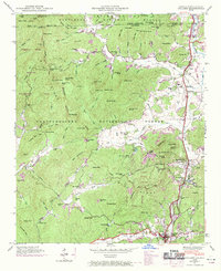 Dillard 1946 topographic map thumbnail