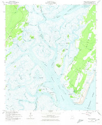 Doboy Sound 1954 topographic map thumbnail