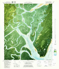 Doboy Sound 1979 topographic map thumbnail