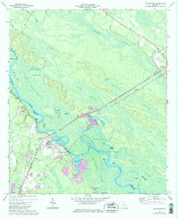 Doctortown 1970 topographic map thumbnail