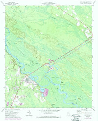 Doctortown 1970 topographic map thumbnail