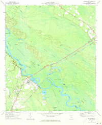 Doctortown 1970 topographic map thumbnail