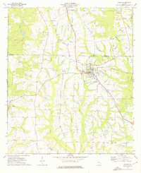 Doerun 1974 topographic map thumbnail