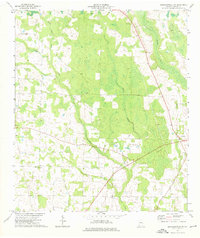 Donalsonville NE 1974 topographic map thumbnail