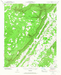 Dougherty Gap 1946 topographic map thumbnail