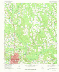 Douglas North 1971 topographic map thumbnail