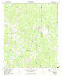 Draketown 1973 topographic map thumbnail