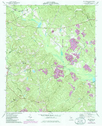 Dry Branch 1973 topographic map thumbnail