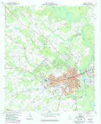 Dublin 1974 topographic map thumbnail