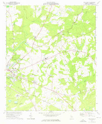 East Dublin 1974 topographic map thumbnail