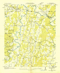 East Ridge 1935 topographic map thumbnail