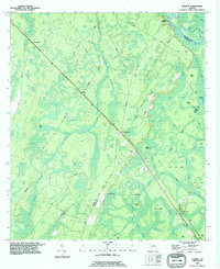 Everett 1993 topographic map thumbnail