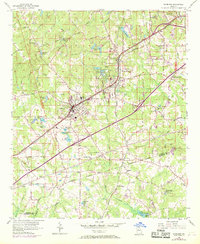 Fairburn 1954 topographic map thumbnail