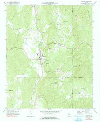 Fairmount 1972 topographic map thumbnail
