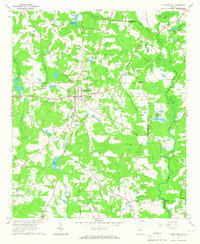 Fayetteville 1965 topographic map thumbnail