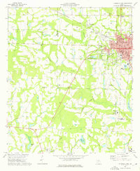 Fitzgerald West 1973 topographic map thumbnail