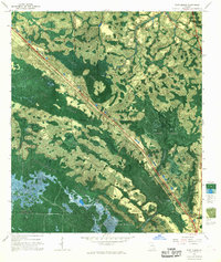 Fort Mudge 1967 topographic map thumbnail